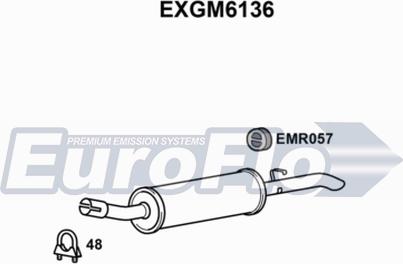 EuroFlo EXGM6136 - Zadnji Ispušni lonac www.molydon.hr