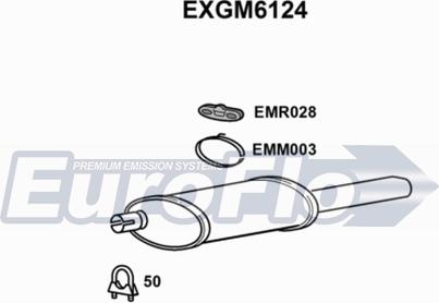 EuroFlo EXGM6124 - Zadnji Ispušni lonac www.molydon.hr