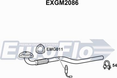 EuroFlo EXGM2086 - Ispušna cijev www.molydon.hr