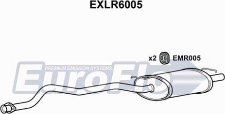 EuroFlo EXLR6005 - Zadnji Ispušni lonac www.molydon.hr