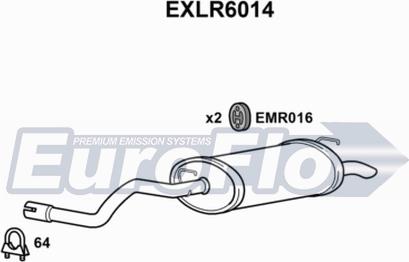 EuroFlo EXLR6014 - Zadnji Ispušni lonac www.molydon.hr