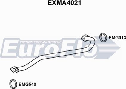 EuroFlo EXMA4021 - Ispušna cijev www.molydon.hr