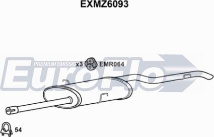 EuroFlo EXMZ6093 - Zadnji Ispušni lonac www.molydon.hr