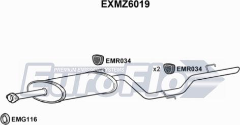 EuroFlo EXMZ6019 - Zadnji Ispušni lonac www.molydon.hr