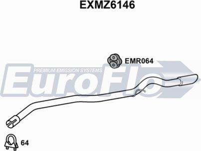 EuroFlo EXMZ6146 - Maska izlazne Cijevi www.molydon.hr