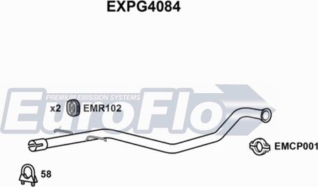 EuroFlo EXPG4084 - Ispušna cijev www.molydon.hr