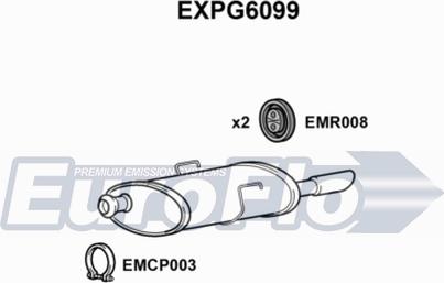 EuroFlo EXPG6099 - Zadnji Ispušni lonac www.molydon.hr