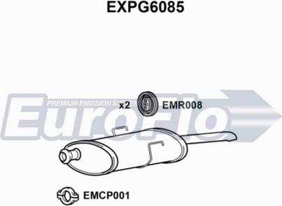 EuroFlo EXPG6085 - Zadnji Ispušni lonac www.molydon.hr