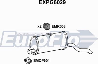 EuroFlo EXPG6029 - Zadnji Ispušni lonac www.molydon.hr