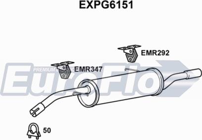 EuroFlo EXPG6151 - Zadnji Ispušni lonac www.molydon.hr