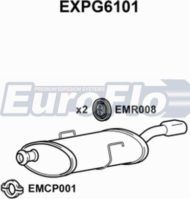 EuroFlo EXPG6101 - Zadnji Ispušni lonac www.molydon.hr