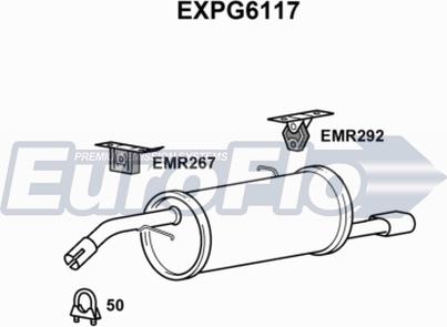 EuroFlo EXPG6117 - Zadnji Ispušni lonac www.molydon.hr