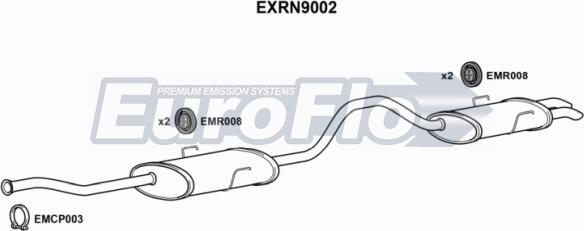 EuroFlo EXRN9002 - Srednji/Ispušni lonac www.molydon.hr