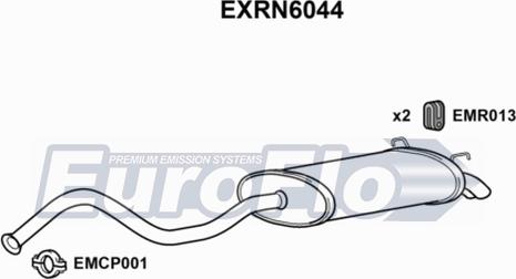 EuroFlo EXRN6044 - Zadnji Ispušni lonac www.molydon.hr