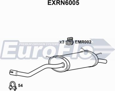 EuroFlo EXRN6005 - Zadnji Ispušni lonac www.molydon.hr