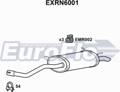 EuroFlo EXRN6001 - Zadnji Ispušni lonac www.molydon.hr