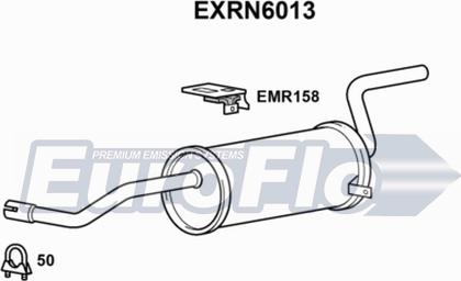 EuroFlo EXRN6013 - Zadnji Ispušni lonac www.molydon.hr