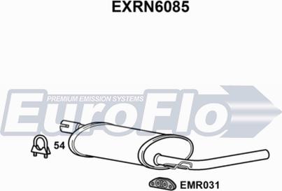 EuroFlo EXRN6085 - Zadnji Ispušni lonac www.molydon.hr