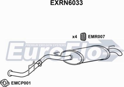 EuroFlo EXRN6033 - Zadnji Ispušni lonac www.molydon.hr