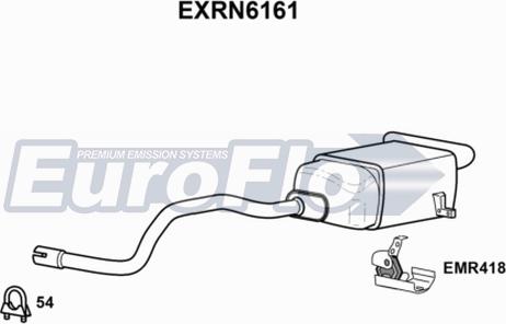 EuroFlo EXRN6161 - Zadnji Ispušni lonac www.molydon.hr