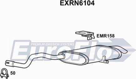 EuroFlo EXRN6104 - Zadnji Ispušni lonac www.molydon.hr