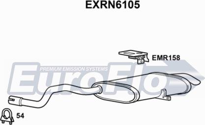 EuroFlo EXRN6105 - Zadnji Ispušni lonac www.molydon.hr