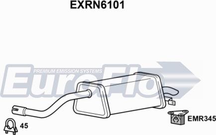 EuroFlo EXRN6101 - Zadnji Ispušni lonac www.molydon.hr