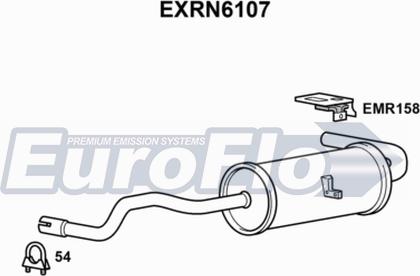 EuroFlo EXRN6107 - Zadnji Ispušni lonac www.molydon.hr