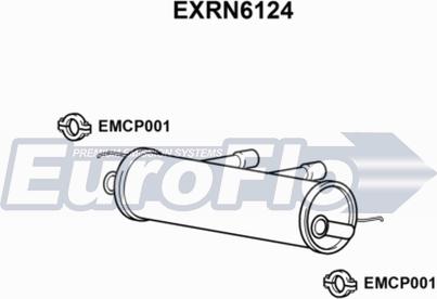 EuroFlo EXRN6124 - Zadnji Ispušni lonac www.molydon.hr