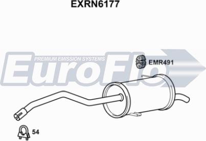 EuroFlo EXRN6177 - Zadnji Ispušni lonac www.molydon.hr