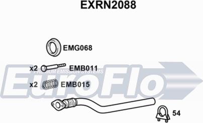 EuroFlo EXRN2088 - Ispušna cijev www.molydon.hr