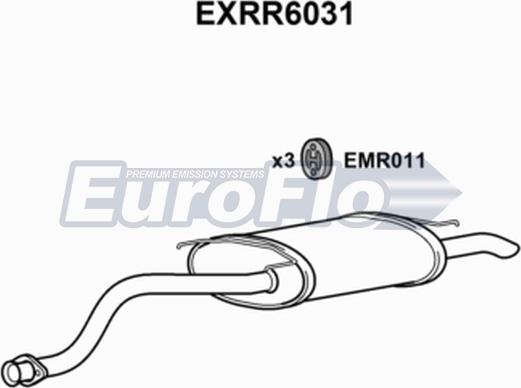 EuroFlo EXRR6031 - Zadnji Ispušni lonac www.molydon.hr