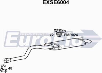 EuroFlo EXSE6004 - Zadnji Ispušni lonac www.molydon.hr