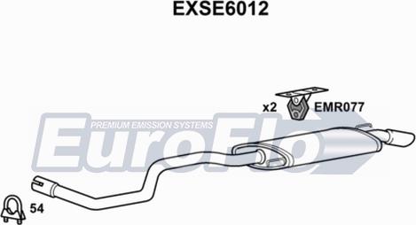 EuroFlo EXSE6012 - Zadnji Ispušni lonac www.molydon.hr