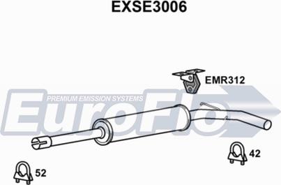 EuroFlo EXSE3006 - Srednji Ispušni lonac www.molydon.hr