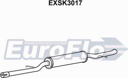 EuroFlo EXSK3017 - Srednji Ispušni lonac www.molydon.hr