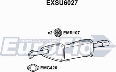 EuroFlo EXSU6027 - Zadnji Ispušni lonac www.molydon.hr