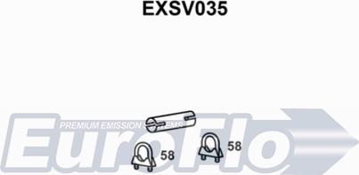EuroFlo EXSV035 - Cijevne spojnice, Ispušni sistem www.molydon.hr