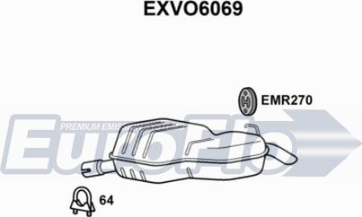 EuroFlo EXVO6069 - Zadnji Ispušni lonac www.molydon.hr