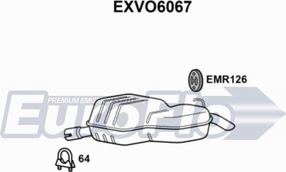 EuroFlo EXVO6067 - Zadnji Ispušni lonac www.molydon.hr