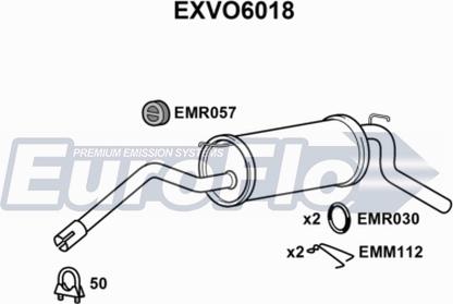 EuroFlo EXVO6018 - Zadnji Ispušni lonac www.molydon.hr