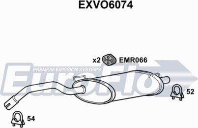 EuroFlo EXVO6074 - Zadnji Ispušni lonac www.molydon.hr