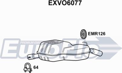 EuroFlo EXVO6077 - Zadnji Ispušni lonac www.molydon.hr