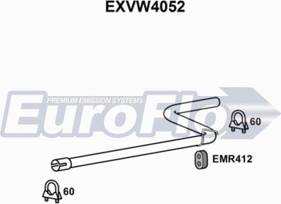 EuroFlo EXVW4052 - Ispušna cijev www.molydon.hr