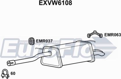 EuroFlo EXVW6108 - Zadnji Ispušni lonac www.molydon.hr