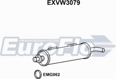 EuroFlo EXVW3079 - Srednji Ispušni lonac www.molydon.hr