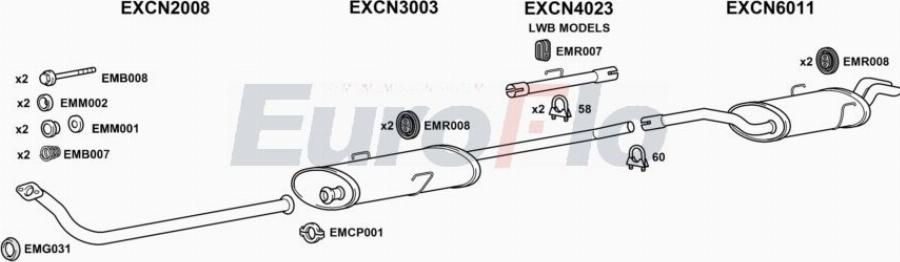 EuroFlo FTSCU19D 7008A00 - Ispušni sistem www.molydon.hr