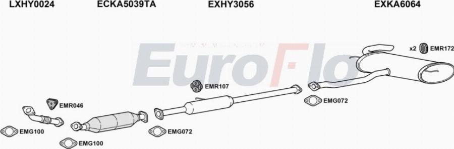 EuroFlo KASPO20 0302LHD - Ispušni sistem www.molydon.hr