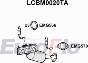 EuroFlo LCBM0020TA - Katalizator www.molydon.hr