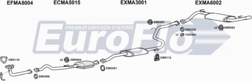 EuroFlo MA32318 1008 - Ispušni sistem www.molydon.hr